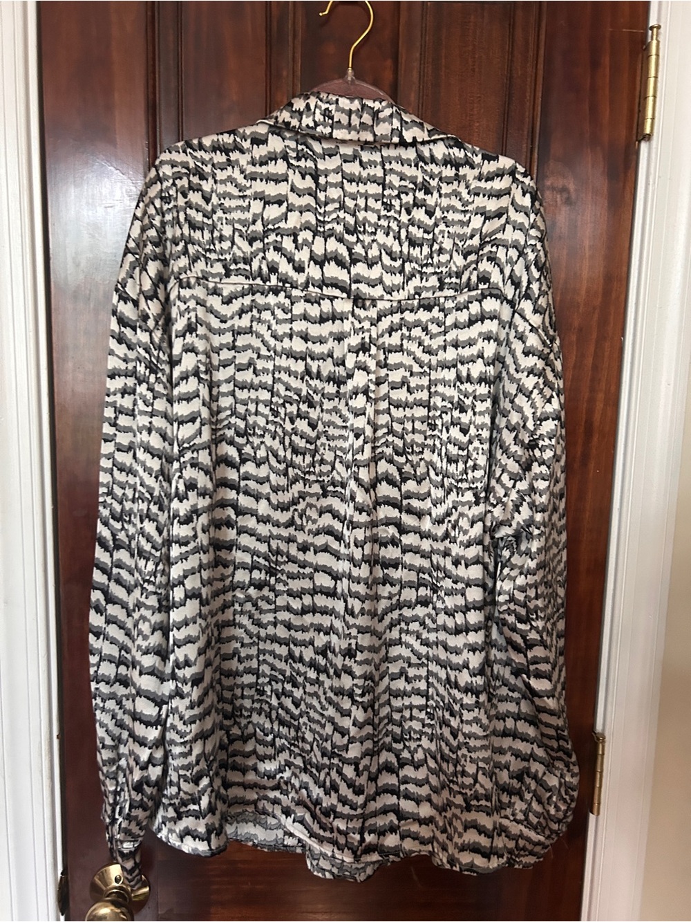 Patterned Button Up - Picture 4 of 4